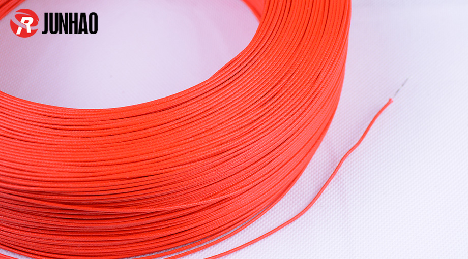 1-1Q0201002231N UL3122 24AWG silicone braided wire