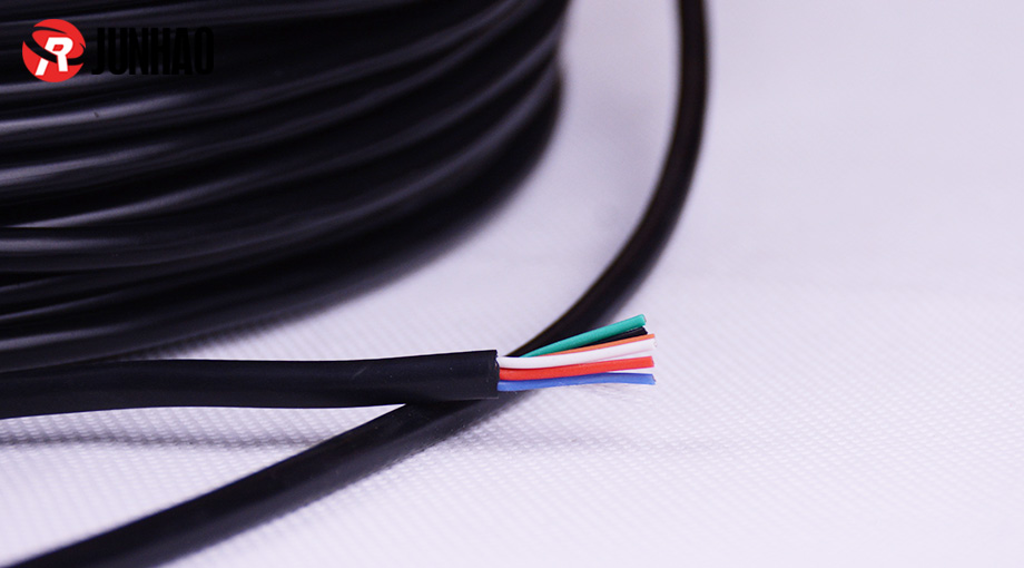 1-1Q105115311519 6 core silicone rubber cable wire