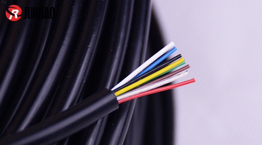 1-1Q10G1414a02 8-core high temp silicone insulation cable 6mm