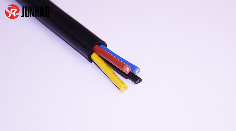 1-1Q20311293Q63 high temperature cable 4 core silicone wire