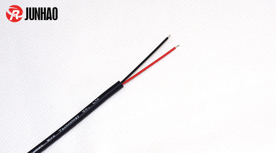 1-1Z521152Q0V1 2 core teflon tin dipped wire with silicone jacket
