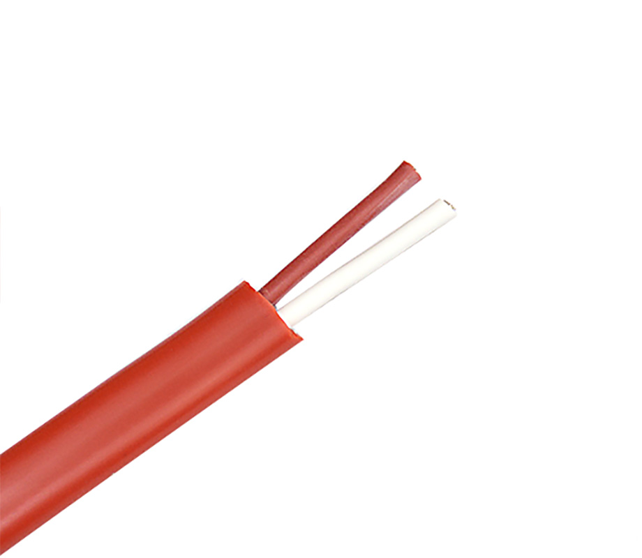 1-200619145309629 2 core silicone flat cable 5.3*8.3mm