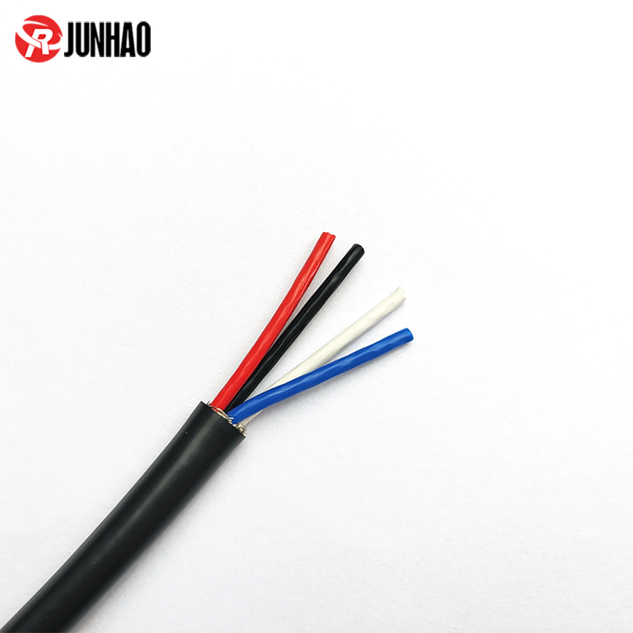 1-2006201422351Q 18awg 4 Core PVC Insulation Jacket FEP Coating Silver Plated Copper Wire 1