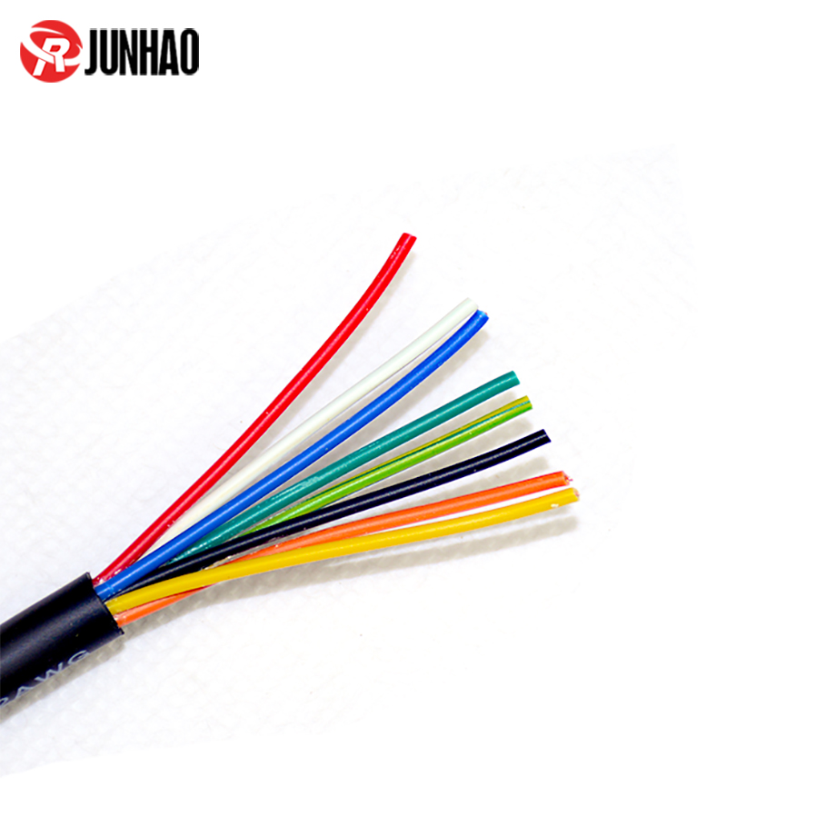 1-200F4154536301 Flexible 24AWG 8 Core 6.8mm cable, PVC Insulated Cable 1