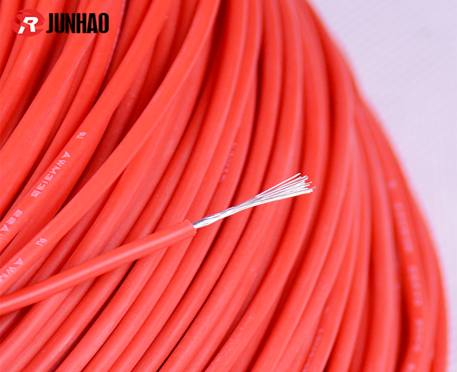 1-200FP95546345 Stranded Tinned Copper Silicone Rubber Wire Cables 22 Gauge UL3135 2