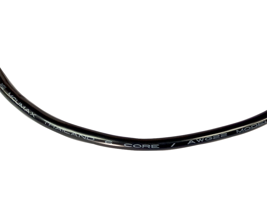 1-200H509430B35 6 Core PVC 22 awg Wire Cable, Tinned Copper Flexible Electrical Wires 3