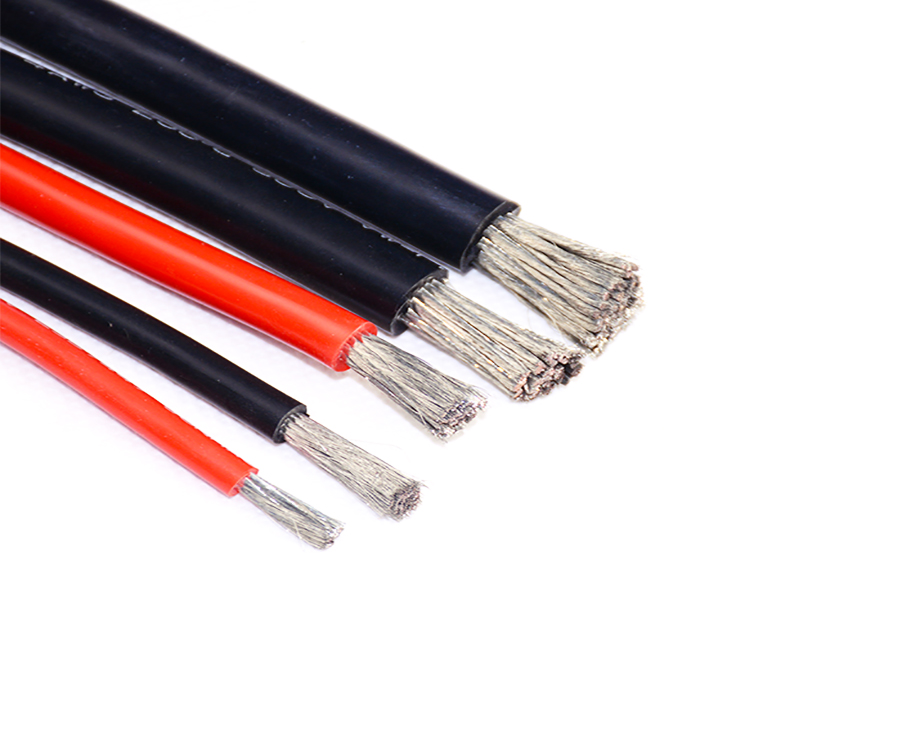 1-200H510093GM Style 3512 Heat Resistant Silicone Rubber Insulated 2 awg Wire Cable 200C 600V 2