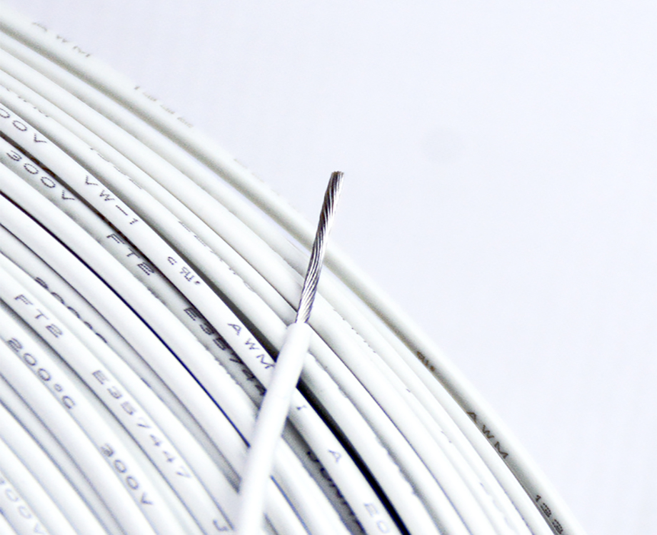 1-200I014062RK 300V FEP Insulated Wire UL1332 Cable 22 awg, Dongguan Hook Up Wire 200C 1