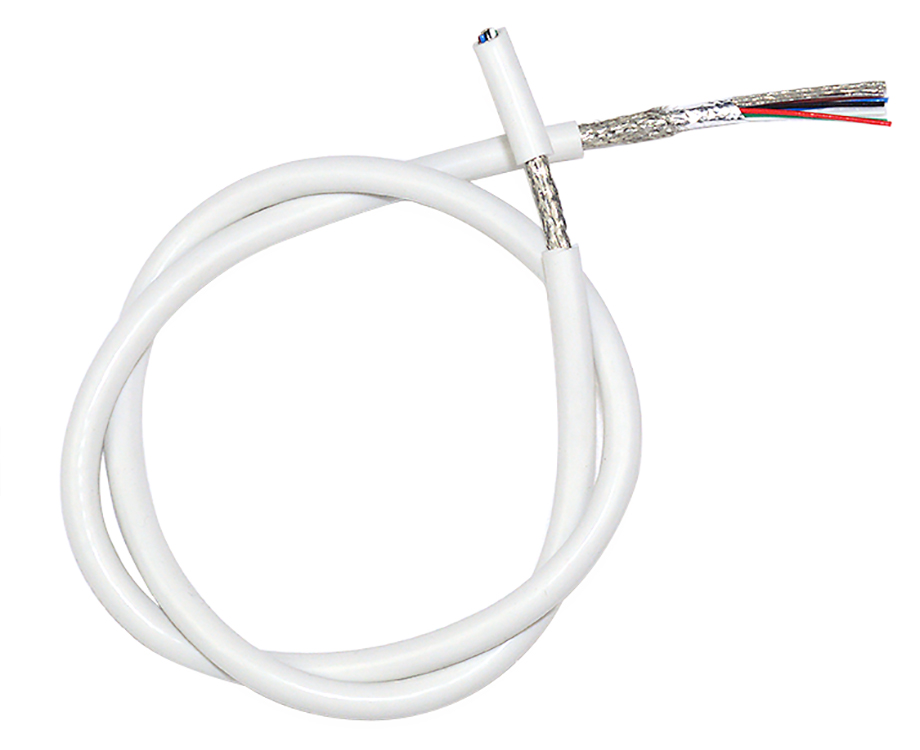 1-200I015592b15 8 core fep+silicone+aluminum foil cable 5.0mm