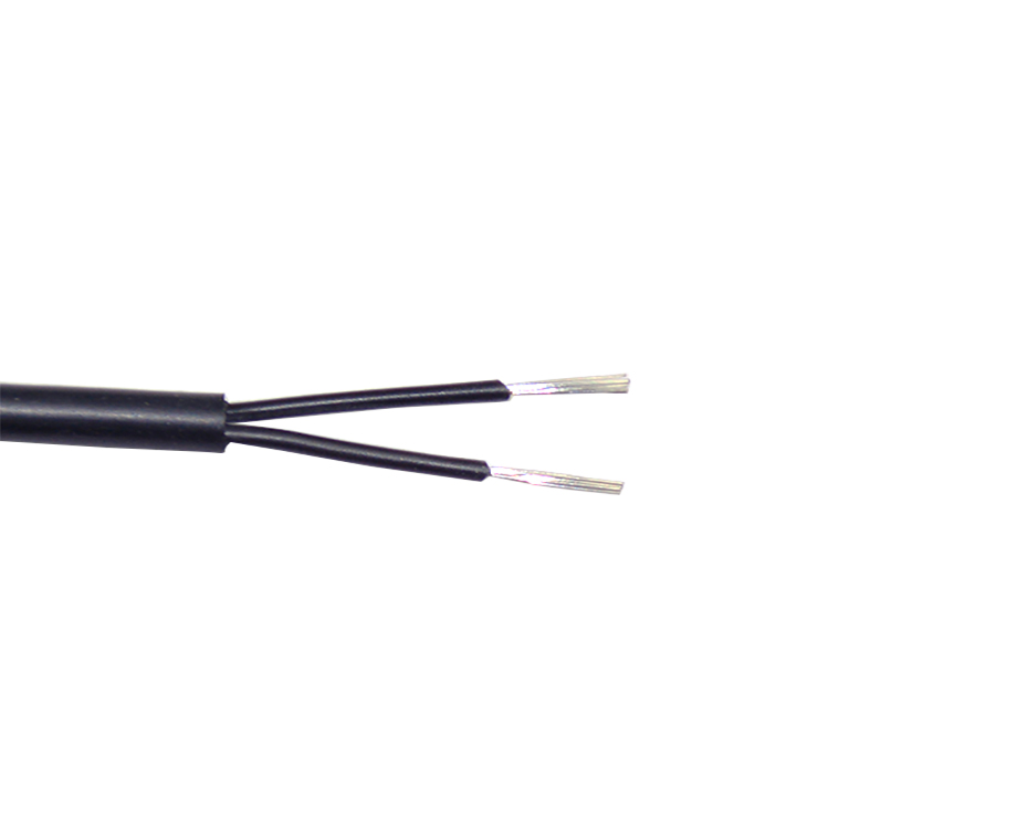 1-200P114212Q58 Silicone Rubber Insulated 2 Core Power Wire 26 awg Silicone Wire 3mm 2