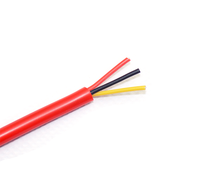 1-200P3114100638 Silicone Insulation Flexible 3 Core Cable in Power Cables 24 awg Wire for Led Lighting 1