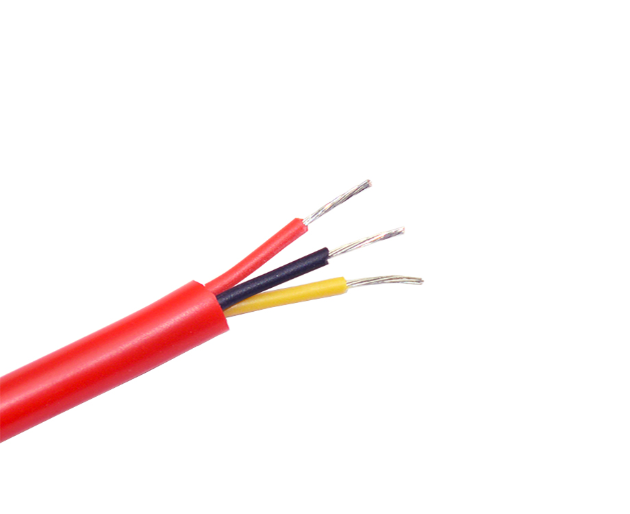 1-200P3114122A6 Silicone Insulation Flexible 3 Core Cable in Power Cables 24 awg Wire for Led Lighting 3