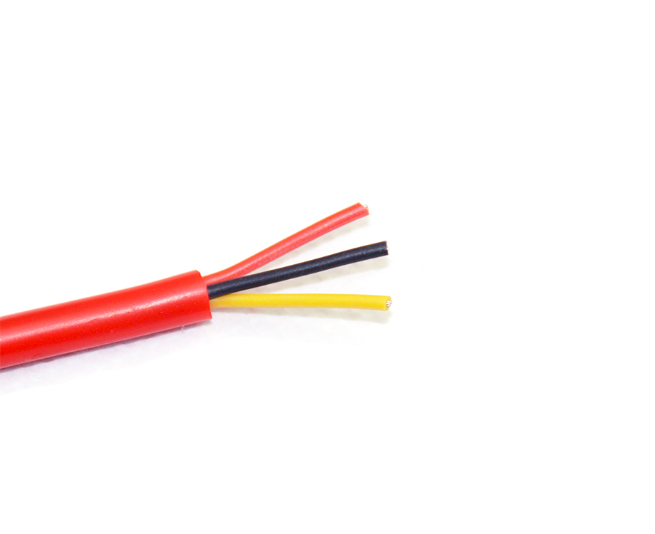 1-200P311413B12 Silicone Insulation Flexible 3 Core Cable in Power Cables 24 awg Wire for Led Lighting 2