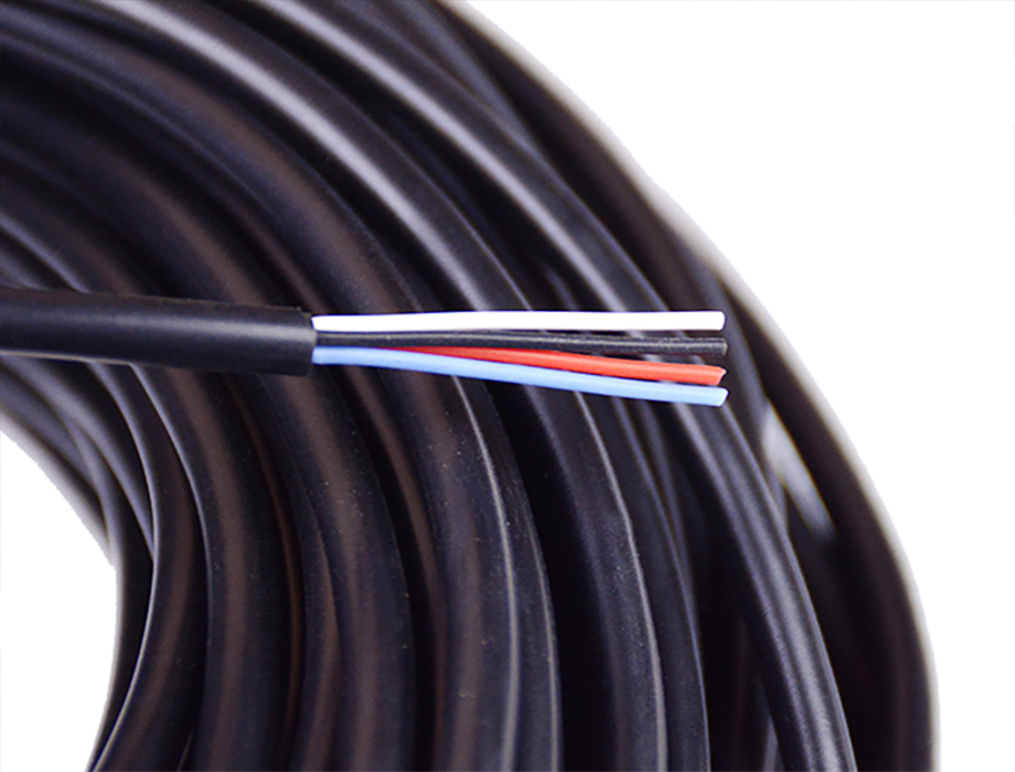 1-200P5114425593 4 core silicone+pvc cable 4.1mm