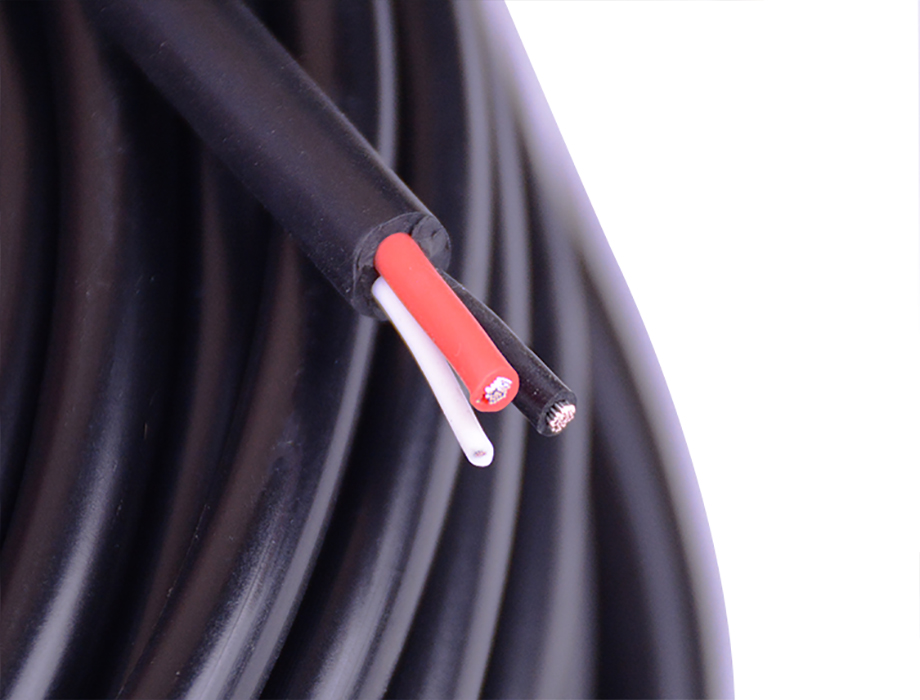 1-200P6113306142 3*0.75mm2 silicone+pvc cable 8.0mm