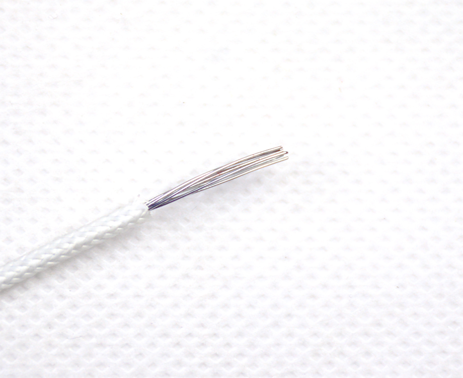 1-200PG042591Q n Silicone Fiberglass Braided Wire 0.75mm2 1