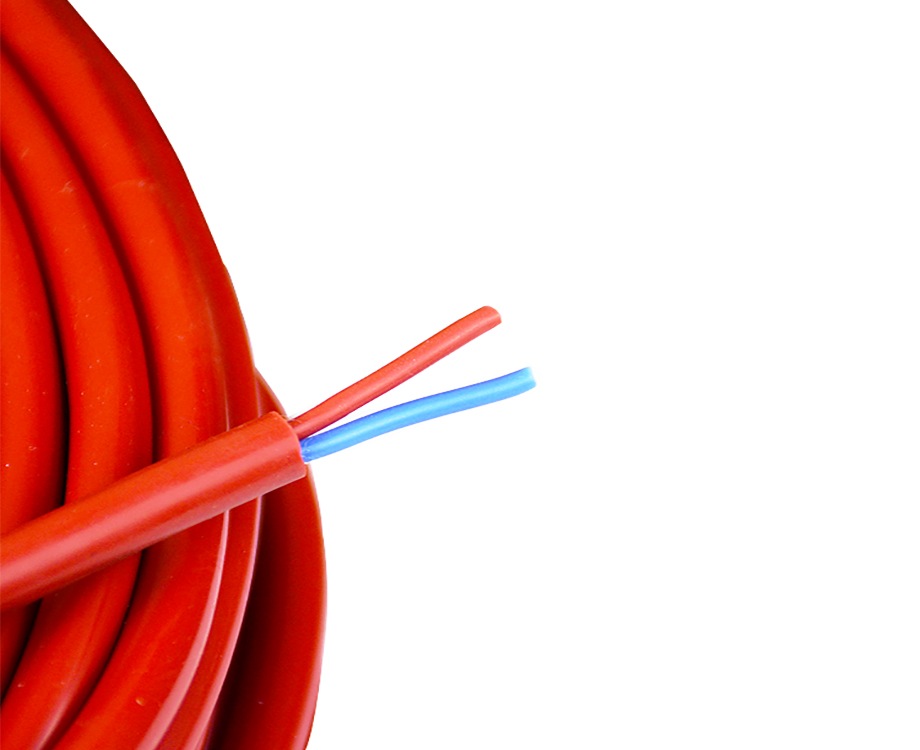 1-200QF9312J54 Electricity Cable 2 Core AWG20 Silicone Insulated Cable 2