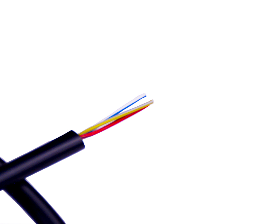 1-200QQ51433T9 3 Core Cable FEP Wire 19AWG Insulated Silicone Rubber Sheath 1