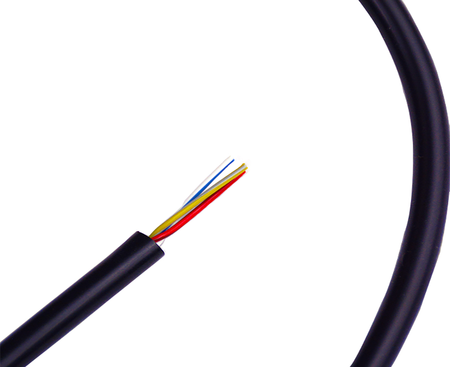 1-200QQ5151J19 3 Core Cable FEP Wire 19AWG Insulated Silicone Rubber Sheath 2