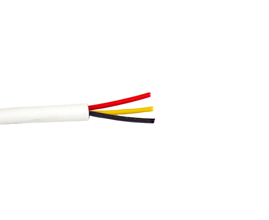 1-200Q9112GcA 3 Core 4.5mm FEP Wire awg 22 With PVC Jacket Wire Cable 1