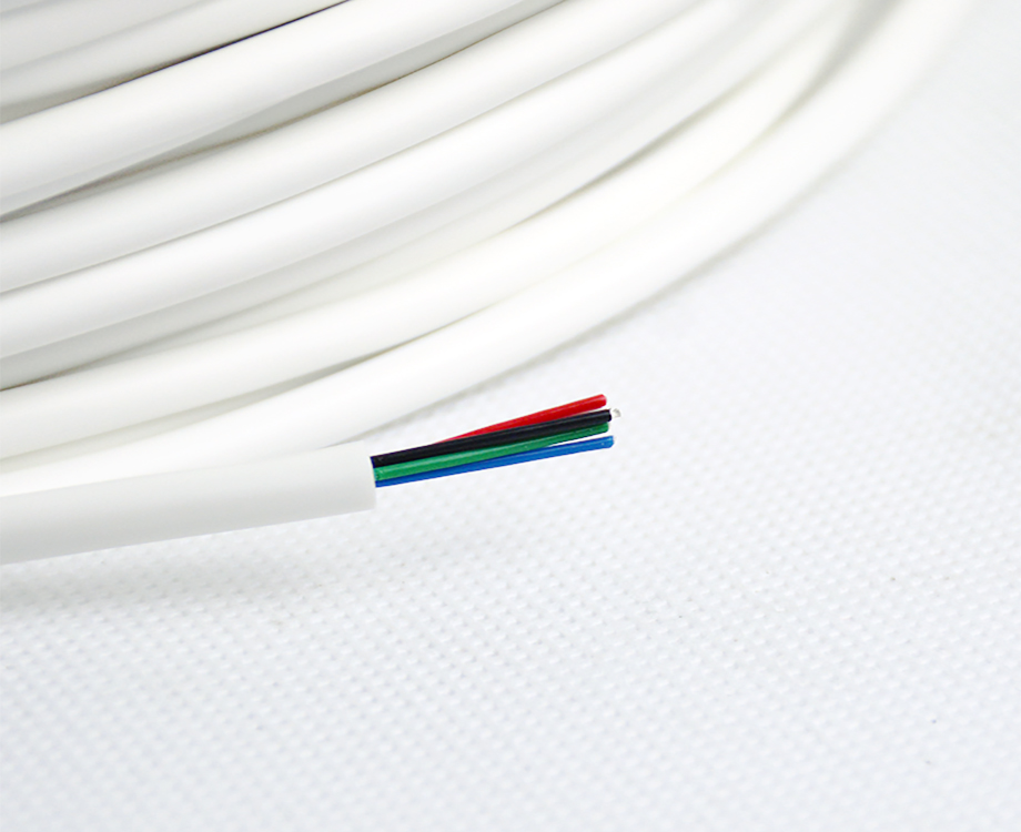 1-200R209342H50 5 Core 25 awg Heat Resistant Cable FEP with Insulated Silicone Electrical Wires 3