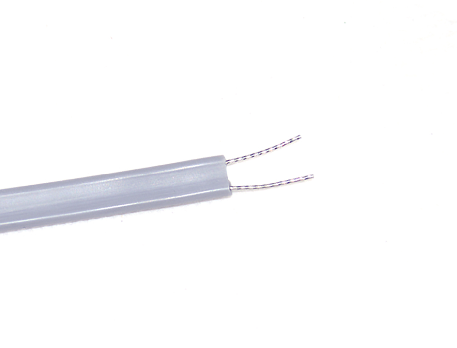 1-200R216234Q23 2 core flat silicone cable 2.0*6.0