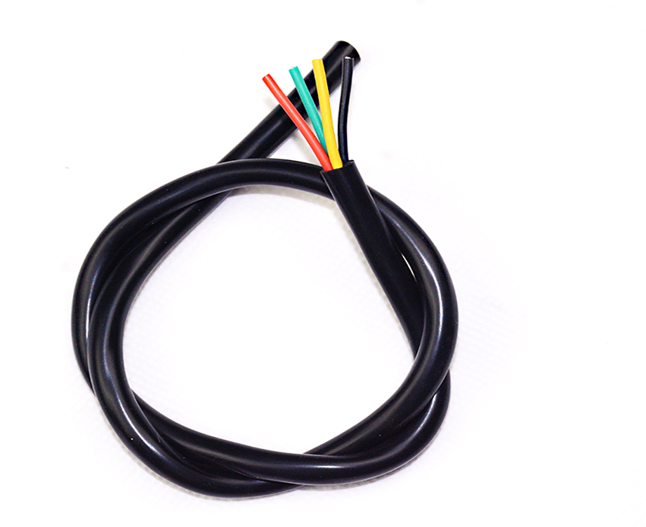 1-200RF94F0910 4 Core Silicone Insulation High Temp Wire 0.5mm2 3