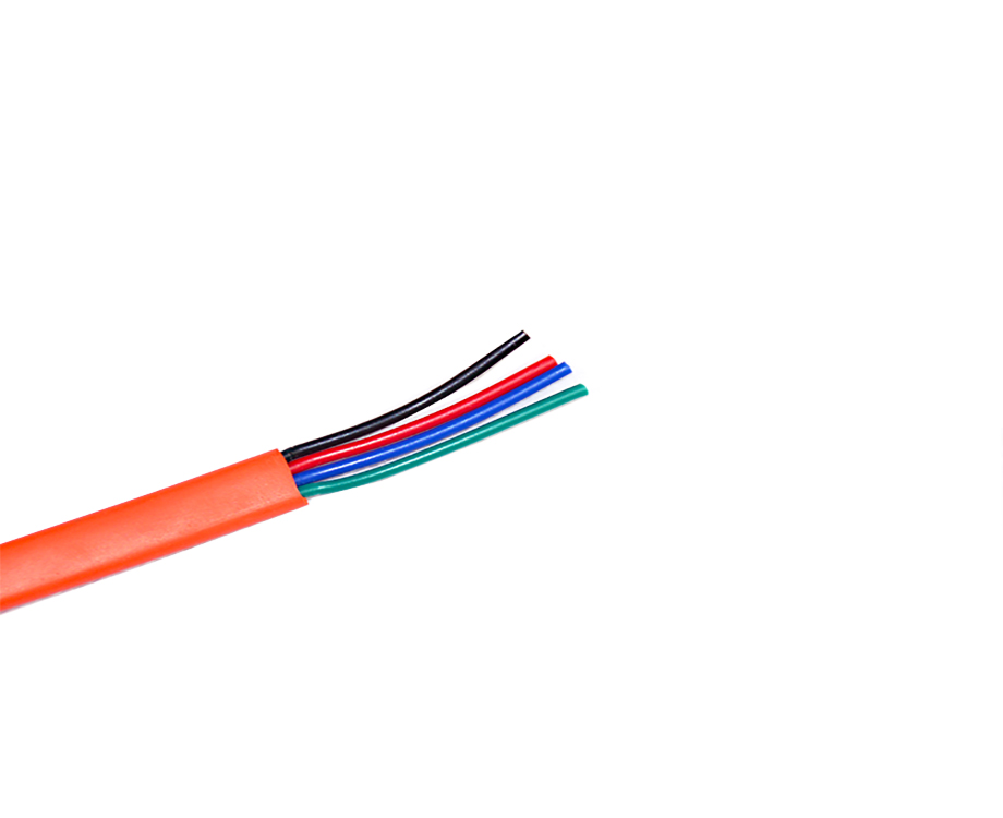 1-200R9101101R9 4 Core Flexible Flat PVC with TPE Jacket Electric Wire 1