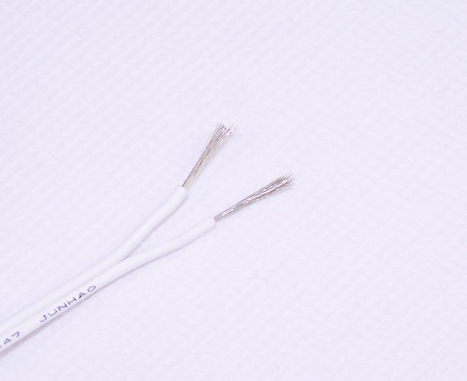 1-200RZT13U25 2 Core Flat Ribbon Cable with Silicone Rubber Jacket 22 AWG 1