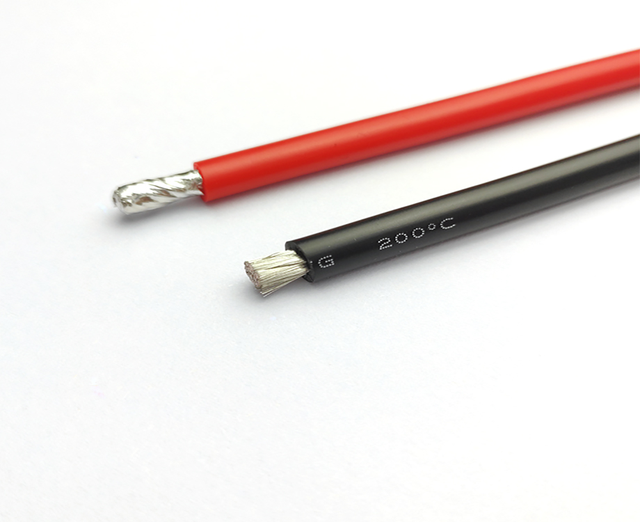 1-200Z2141642633 Custom 10 AWG Cut Wire and Immersion Tin Hook up Silicone Rubber Cable 3