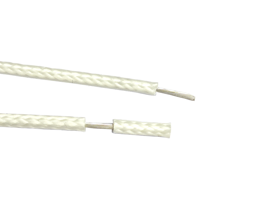 1-200Z214312K08 Wholesale 3122 22 awg Silicone Rubber Fiberglass Braided Cutting Wire 1