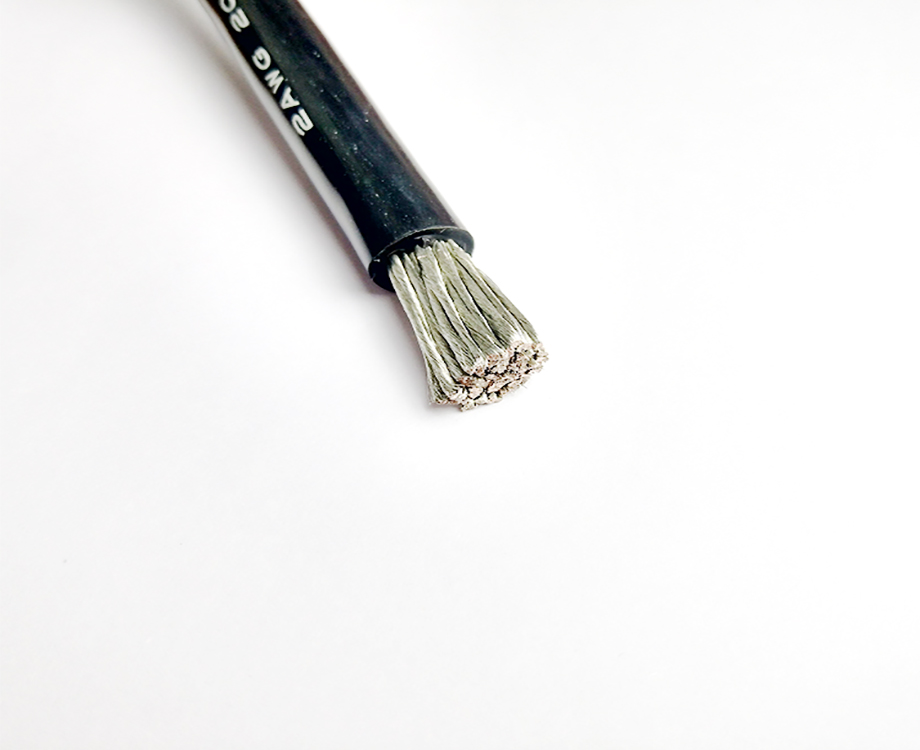 1-200ZF935053L 2 AWG Flex Silicone Rubber Insulated Single Core Electrcial Wires 3