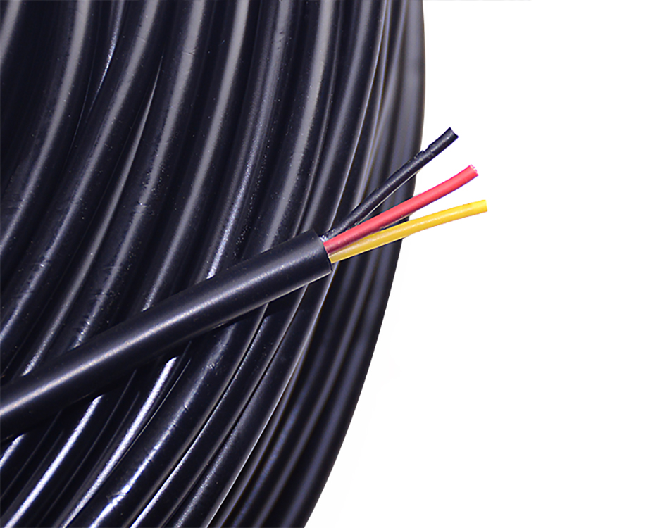 1-200ZGA126450 3 core pvc cable 4.85mm
