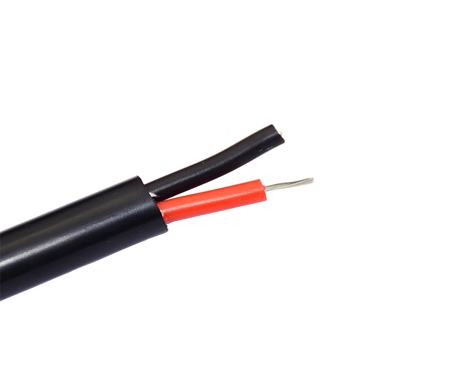 1-2010150ZIYD 2 Core 18 AWG High Voltage Silicone Rubber Insulation Electrical Wires 25KV 2
