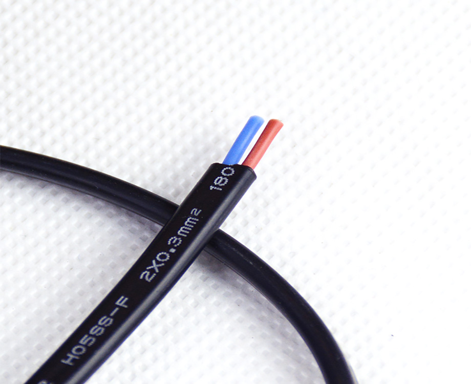 1-2011061055352T VDE 2 Core 0.3mm2 Flat Silicone Rubber Cable 1