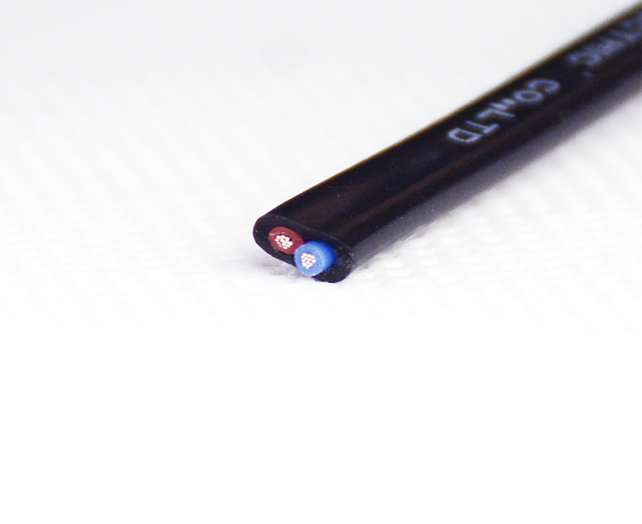 1-201106105PNK VDE 2 Core 0.3mm2 Flat Silicone Rubber Cable 2