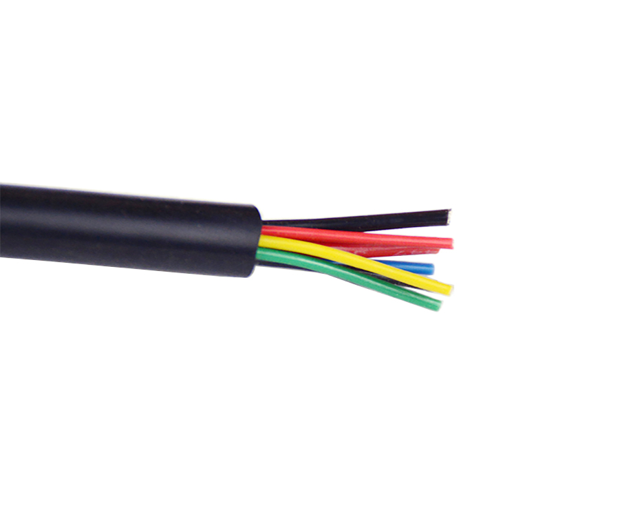 1-20111G509333U FEP with Silicone Rubber Sheath 8 Core Cable 3