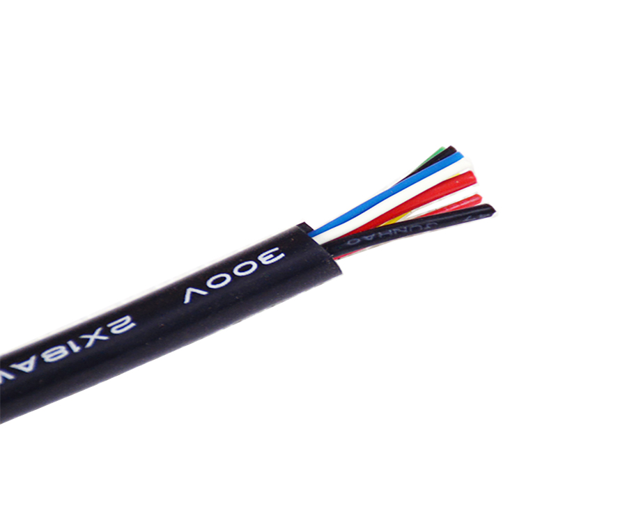 1-20111G50953619 FEP with Silicone Rubber Sheath 8 Core Cable 2
