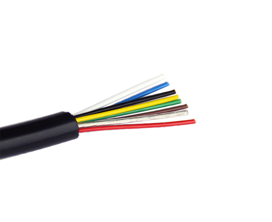 1-20111P92K5U4 Silicone Cable 8 Cores Wire, Custom Flexible Silicon Cable 2