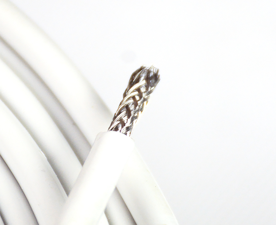 1-20111P93442233 8 Core FEP with Silicone Rubber Braid Shield Electrical Wires 2