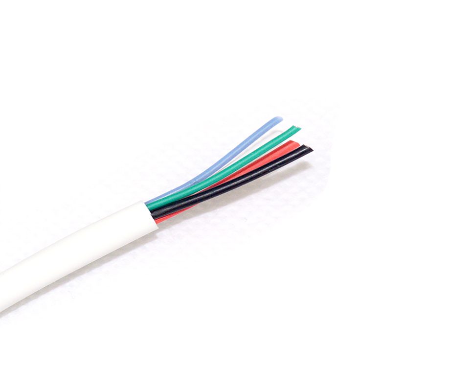 1-201214152IM58 5 Core 5.0mm Silicone Rubber Wires Cable 1