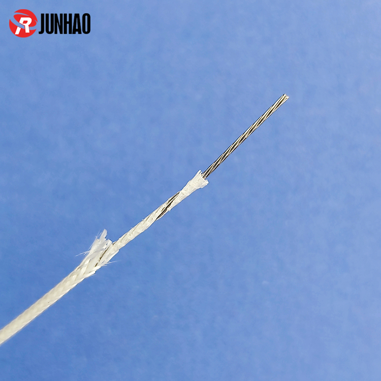 1-240106162606332 20AWG 22AWG 24AWG 26AWG Mica Braided Wire Fiberglass Insulation Braided Wire