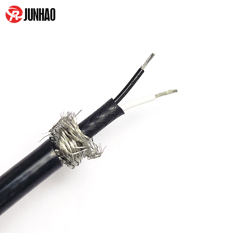 1-240H216213bC 20AWG/22AWG/24AWG/26AWG Thermocouple Cable Fe-Cu Ni Type J PFA Insulated With silicone Jacket