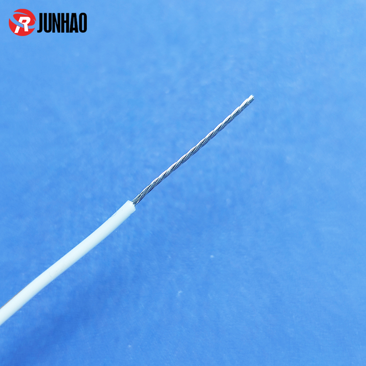 1-241230163SD38 24AWG PTFE Insulated Wire 0.2mm PTFE Hook-up Wire Sliver-plated Copper ptfe Wire Manufacturer