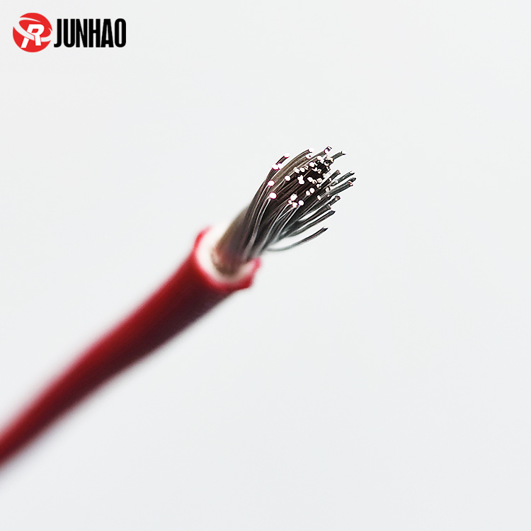 1-2501061A95K45 2.5mm2 Glass Fiber Braided Electrical Wire 2.5mm Fiberglass Braided Silicone Wire
